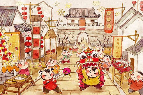 我在波蘭過春節